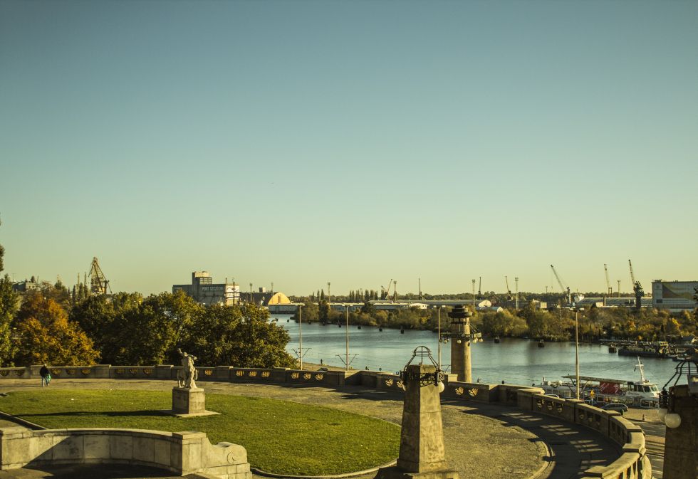 Wały Chrobrego, zdjęcie wykonane jesienią 2012 roku, autor zdjęcia: Alicja Ankiewicz-Żebrowska