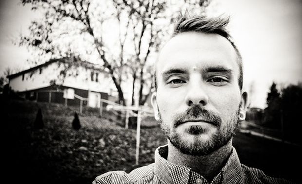 Na zdjęciu Karol Orzechowski, autor filmów 